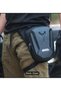 Black Men's Biker Leg Bag Waterproof Hard Protection Night Vision Outdoor Waist and Shoulder Bag - 7