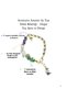Aventurine Amethyst Moonstone Natural Stone Wish Bracelet |   Luck, Calm and Emotional Balance - 6