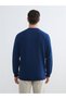 Rmz clothing seasonal deals navy blue crew neck men's sweatshirt - 4