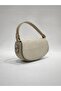Women's Suede Hand and Shoulder Baguette Bag - 5