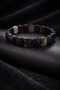 Natural Stone Obsidian Chakra Bracelet Negative Energy Protective Handmade Men's Bracelet - 6