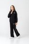 Sports Academy College Team Us-86 Embroidered Hooded Front Zipper Girls' Bottom Top Tracksuit Set - 4
