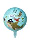 Pirate Shark Themed 3Rd Birthday Balloon Set & Happy Birthday Banner & Curtain Set - 6