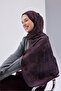 Urban Hours Aqua Whisper Plum Mayda Shawl 190X70 - 2