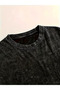Red Rose Printed Washable Vintage Unisex Oversized T-Shirt - 3