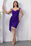 Sweetheart Neckline Shoulder and Skirt Beading Detail Evening Dress 6860 - 6