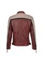 Men's Leather Jacket Dark Red GMNigel - 2