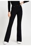 Ns-94163 Cocu Black Flared Jeans High Waist Flare Jeans Shaping / Sculpting - 2