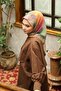 وشاح إيكوزين TN2102 بنمط الباتيك 06-الكركم-متعدد الألوان - 4