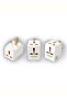 Terminator 3-Way Universal Multi Plug Socket Adapter Multicolour
