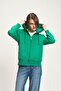 Green Hooded and Pocket Sweat 3486 R3-A-K1