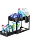 Under Sink Shelf Storage Organiser with Sliding Pull Out Drawer