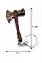 Thor Axe V2 Metal Keychain - 2