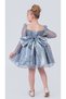 Ruche Lipa Girls' Evening Dress M00783 Blue - 7
