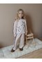 New Season 2-Ply Wide-Leg Sports & Stylish Bottom-To-Tope Set with Pearl Ribbon Detail for Girls - 4