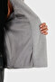 Oversized Soft Furry Hood Three Quarter Sleeve Coat Coat 690920 - 6