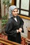 وشاح إيكوزين TN2103 بنمط هندسي 07-رمادي فضي - 4