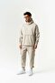 Fugitive Hole Detailed Hooded Sweatshirt Tracksuit Set - 4