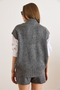 Women's Smoked Crew Neck Oval Soft Textured Knit Sweater Svt-00000052 - 6