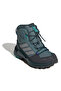 Terrex ax4r mid climawarm+ kids green outdoor boot js2923 - 2