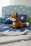 Barking Puppy Plush Toy (25 cm) Blue with Big Eyes - Gift and Sleeping Companion - 2