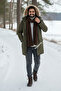 Thessaloniki Men's Knitted Scarf - Long Thick Winter Unisex - 3