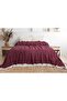 Anadolu Breeze 4-Layer 100% Cotton with Fringes, Seamless 220*240 cm Bedspread, Piquette, Sofa Cover - 2