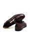Brown Laceless Genuine Leather Men's Shoes - 2