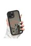 iPhone 14 Pro Max Compatible Phone Case Girl Mirrored Anti-Drop Silicone Case