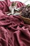 Anadolu Breeze 4-Layer 100% Cotton with Fringes, Seamless 220*240 cm Bedspread, Piquette, Sofa Cover - 3