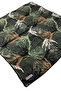 Ecozen Scarf Tn2105 Floral Pattern 10-Green-Black-Tan