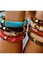 Nine Types of Bone Model Resin Stone Adjustable Colorful Bracelet - 2