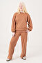 Stoned Crew Neck Girls' Tracksuit Set - 26K 6504 - 2