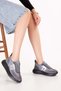 Inside and Outside Genuine Leather Anatomical Sole Lightweight Sports Shoes Ars.509 Gray - 6