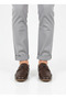 Genuine Leather Buckle Detailed Comfortable Fit Men's Shoes - 3