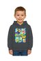 Unisex Spongebob Printed Children's Swaetshirt Hooded 3 Thread Raster - 2