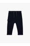 Cotton Jogger Sweatpants with Tie Waist Pocket Detail