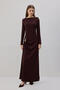 BUCKLED MAXI DRESS - 4