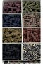 Antique Shepherd Button / Set of 5 / 4 cm / Black - 2