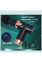 Smart Fascia Massage Gun - 6 Speeds, 4 Heads, Portable Percussion Massager for Muscle Pain Relief