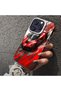 Samsung Galaxy A73 Compatible Silicone Edge Hard Back Anti-Fall Case Racing Car Style - 5