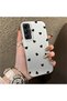 Samsung Galaxy A05S Compatible Silicone Edge Hard Back Anti-Fall Case Heart Patterns