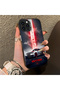 iPhone 14 Pro Max Compatible Silicone Edge Hard Back Anti-Fall Case Racing Car Style - 4