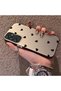 Samsung Galaxy A24 Compatible Silicone Edge Hard Back Anti-Fall Case Heart Patterns - 3