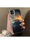 iPhone 12 Compatible Silicone Edge Hard Back Anti-Fall Case Racing Car Style - 4