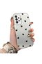 Samsung Galaxy A73 Compatible Silicone Edge Hard Back Anti-Fall Case Heart Patterns - 2