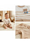 Baby Bottom and Top Set 100% Cotton Teddy Bear Embroidered Comfortable Fit Unisex Baby Set - 4