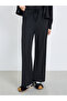 Women Black Zip-Up Knit Jacket and Pants Co-Ords - 5