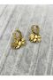 Steel Gold Clover Shakira Earrings - 3