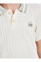 Teens Textured Polo T-Shirt and Woven Shorts Set - 3